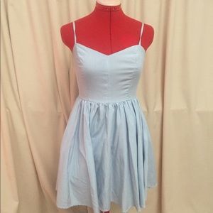 Light blue summer dress